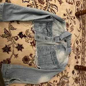 Cropped Jean Jacket